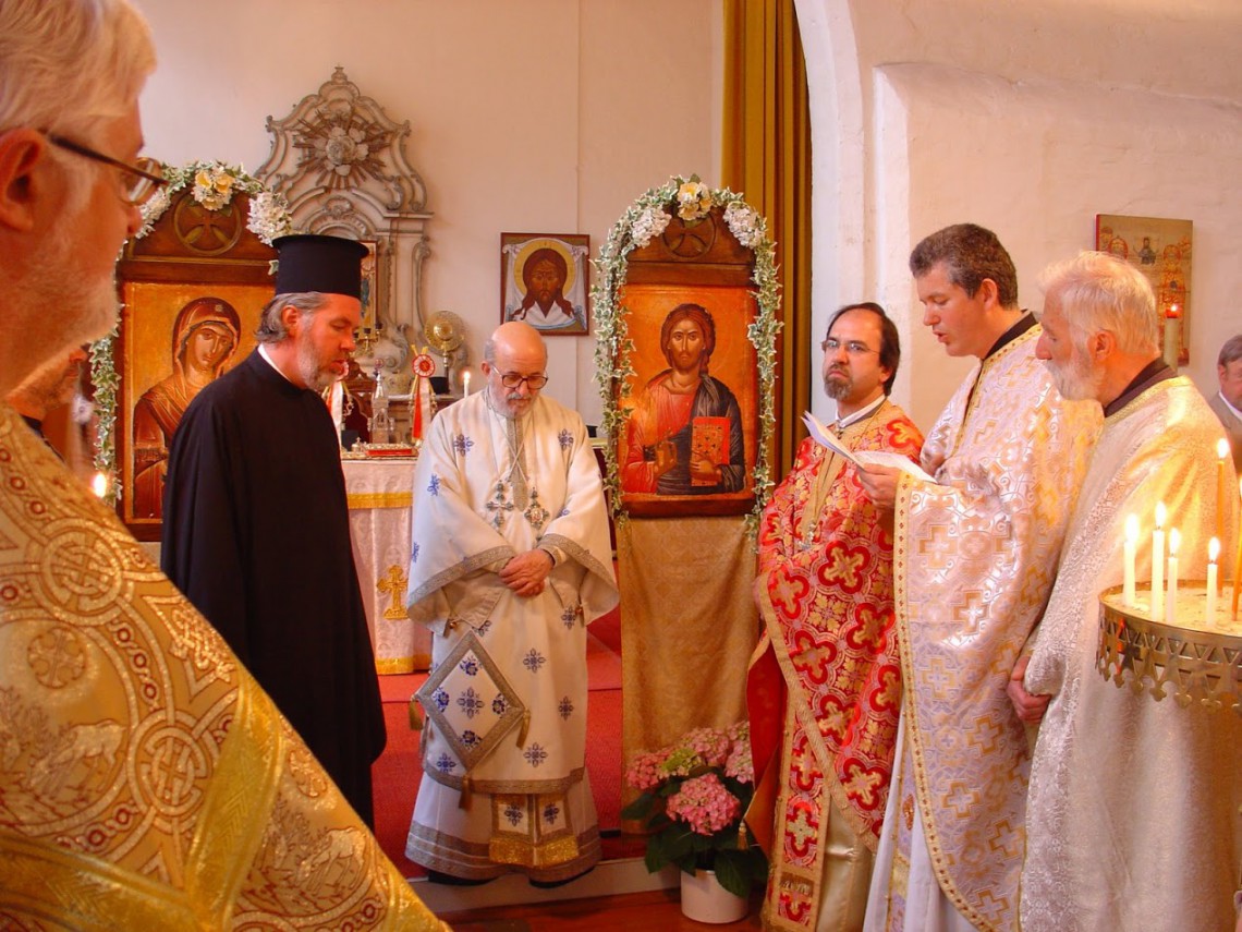 21 mei 2005 10 jarig bestaan van de orthodoxe parochie te Brugge